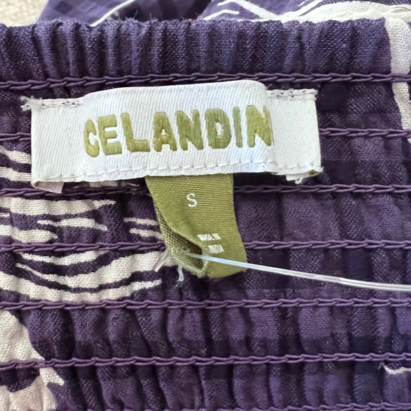 Anthropologie Celandine Scallop Piped Mini Dress, new with tags, small - Picture 9 of 9